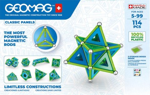 neuveden: Geomag Classic Panels 114 dílků