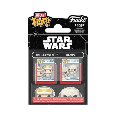 neuveden: Funko Bitty POP: Star Wars - Luke Skywalker  Wampa 2-pack