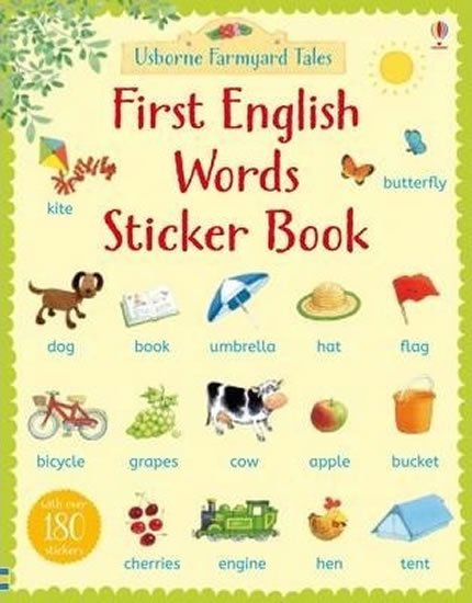 Amery Heather: First English Words Sticker Book