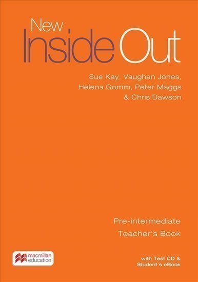 Kay Sue: New Inside Out Pre-intermediate: Teacher´s Book with eBook and Test CD Pack