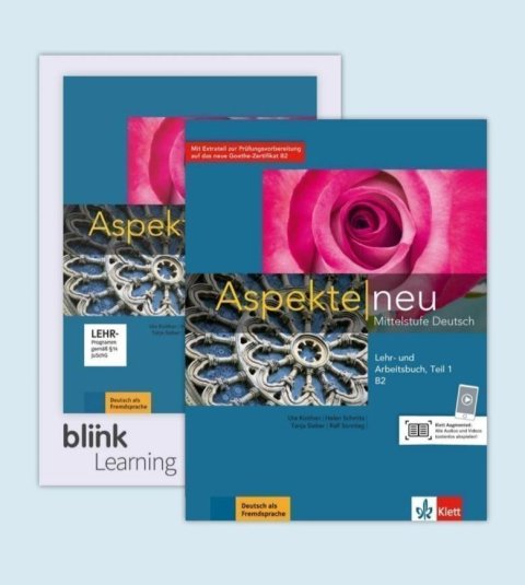 Koithan Ute: Aspekte neu B2 - Lehr./Arbeitsbuch Teil 1 + BlinkLearning Blended Bundle (1