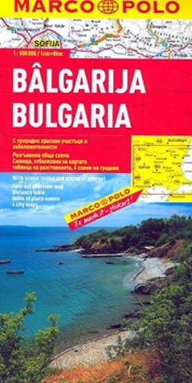 neuveden: Bulharsko/mapa 1:800T MD neuveden: Bulharsko/mapa 1:800T MD