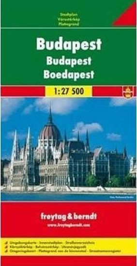 neuveden: PL 23 Budapešť 1:27 500 / plán města