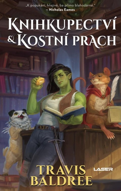 Baldree Travis: Knihkupectví a kostní prach Baldree Travis: Knihkupectví a kostní prach