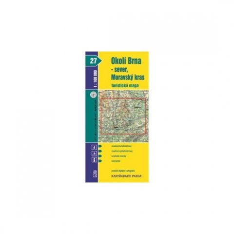 neuveden: 1:100T (27)-Okolí Brna-sever/Moravský kras (turistická mapa) neuveden: 1:100T (27)-Okolí Brna-sever/Moravský kras (turistická mapa)