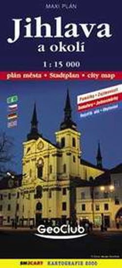 neuveden: Jihlava mapa 1:15 000 neuveden: Jihlava mapa 1:15 000