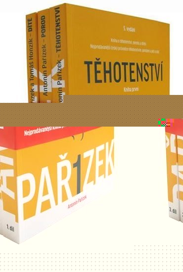 Pařízek Antonín: Kniha o těhotenství, porodu a dítěti 1.-3. díl - Komplet Pařízek Antonín: Kniha o těhotenství, porodu a dítěti 1.-3. díl - Komplet