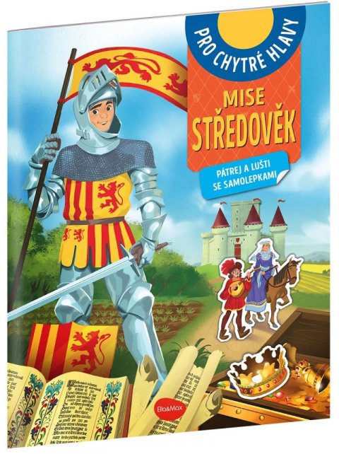 Amstramgram: Mise středověk - Pátrej a lušti se samolepkami