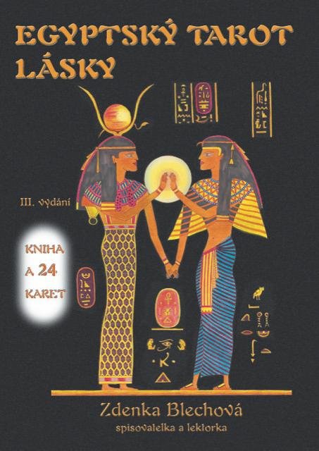 Blechová Zdenka: Egyptský tarot lásky (kniha + sada karet)