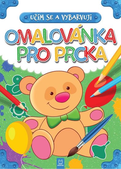 Konik Magda, Brydak Ilona: Omalovánka pro prcka - Učím se a vybarvuji