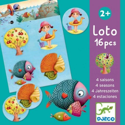 neuveden: Djeco Loto čtyři roční období
