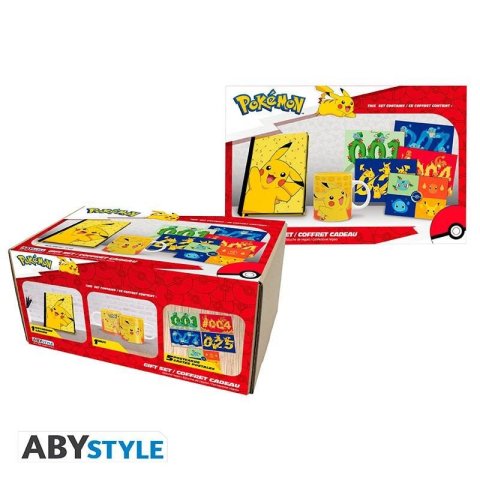 neuveden: Pokémon Dárkový set (Zápisník, Hrnek, Pohlednie)