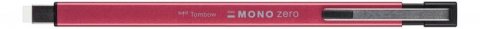 neuveden: Tombow Gumovací tužka Mono Zero METAL 2,5 x 5 mm - červená