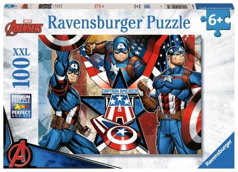 neuveden: Puzzle Marvel: Kapitán Amerika 100 dílků
