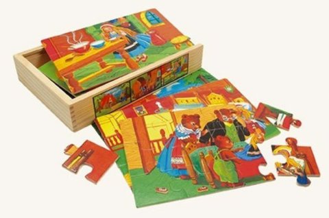 neuveden: Puzzle v krabičce - pohádka