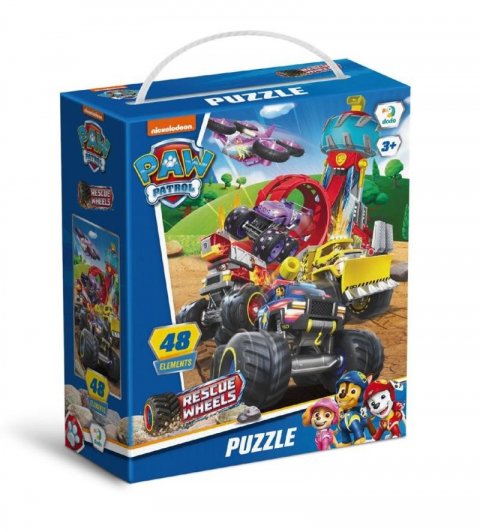 neuveden: Puzzle Tlapková patrola: Na plný plyn 48 dílků