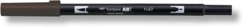 neuveden: Tombow Oboustranný štětcový fix ABT - warm grey 8
