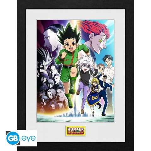 neuveden: Hunter x Hunter Zarámovaný plakát - Key Art Running