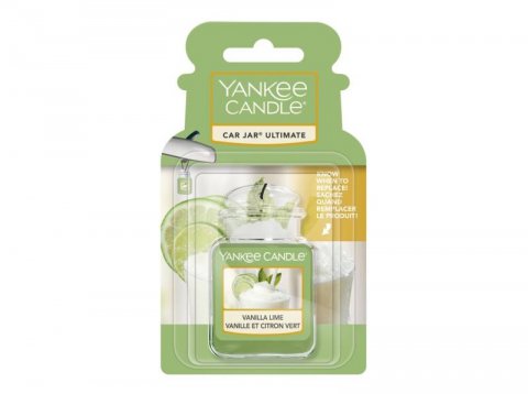 neuveden: YANKEE CANDLE Vanilla Lime vůně do auta visačka gelová