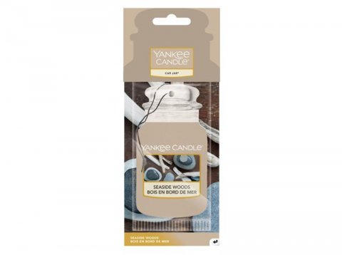 neuveden: YANKEE CANDLE Seaside Woods vůně do auta visačka papírová
