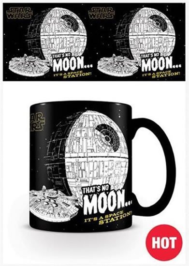 neuveden: Star Wars - Proměňovací hrnek - That's No Moon