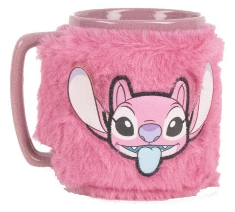 -: Lilo  Stitch Hrnek s návlekem Angel 440 ml