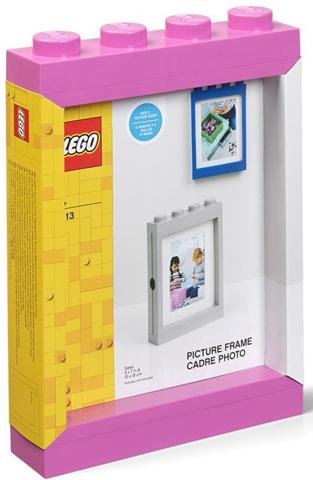 neuveden: Fotorámeček LEGO - růžový