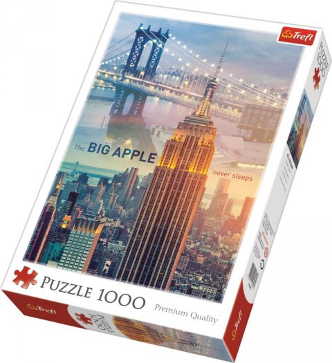 neuveden: Trefl Puzzle New York za úsvitu / 1000 dílků