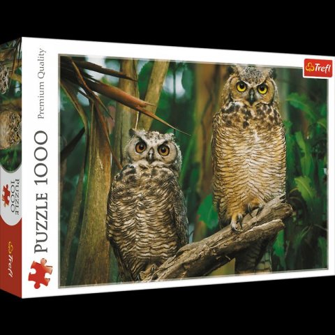 neuveden: Trefl Puzzle Sovy / 1000 dílků