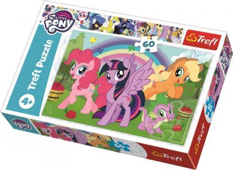 neuveden: Trefl Puzzle My Little Pony / 60 dílků
