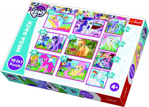 neuveden: Trefl Puzzle My Little Pony 10v1