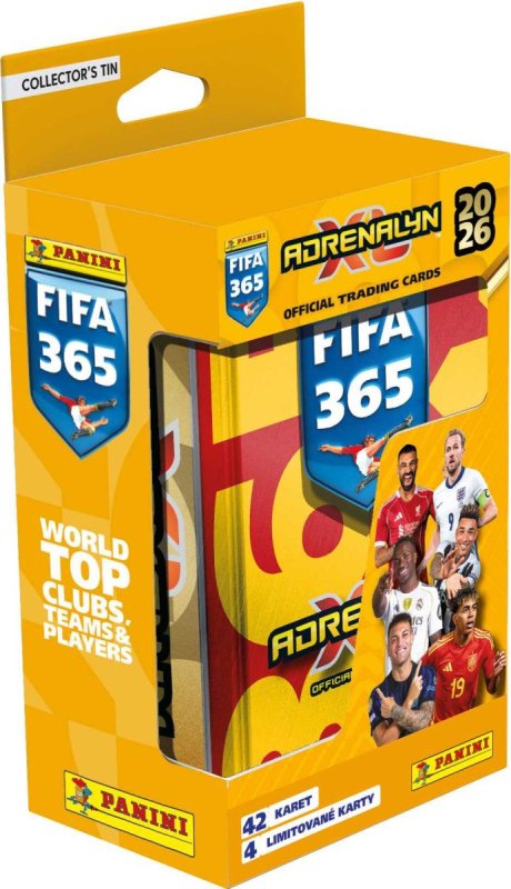 neuveden: FIFA 365 2025/2026: Adrenalyn Plechová krabička