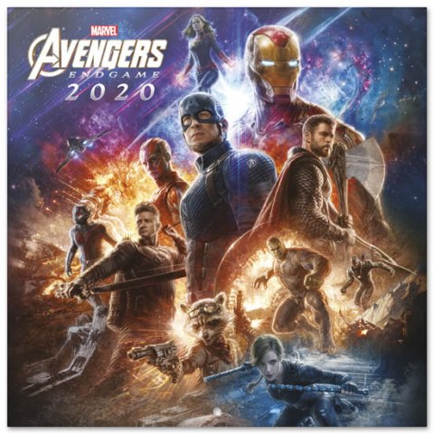 neuveden: Kalendář nástěnný 2020 - Marvel Avengers