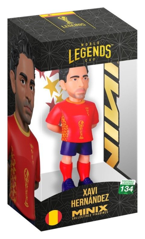 : MINIX Football Legends: World Cup Legends Spain - Xavi Hernández #134
