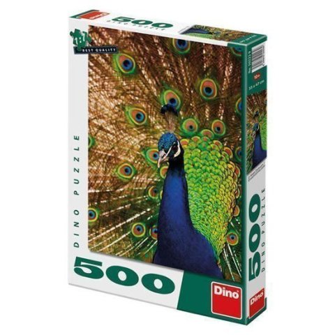 neuveden: Páv - puzzle 500 dílků