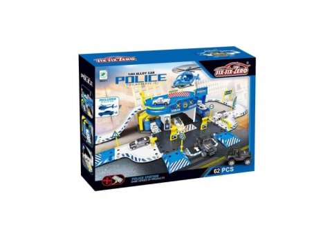 neuveden: Policejní stanice – hrací set 62 ks
