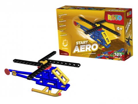 neuveden: ROTO - Start Aero/kreativní stavebnice (125 dílků) neuveden: ROTO - Start Aero/kreativní stavebnice (125 dílků)