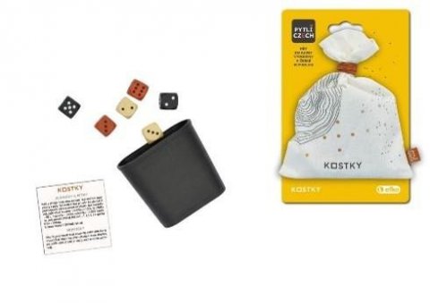 neuveden: Pytlíczech Hrací kostky - oblíbené hry do kapsy