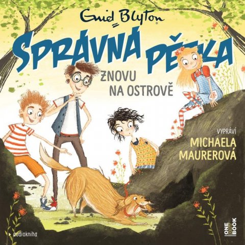 Blytonová Enid: Správná pětka znovu na ostrově - CDmp3 (Čte Michaela Maurerová)