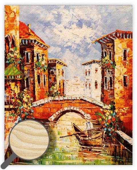 neuveden: Obraz dřevěný: Venezia III., 240x300