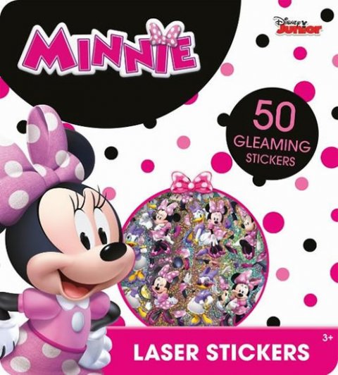 neuveden: Minnie - Super třpytivé samolepky