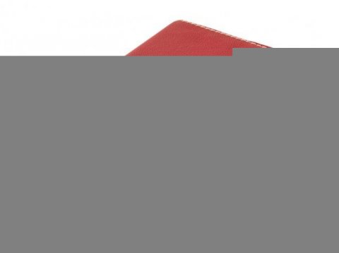 neuveden: Kožený obal na knihu KLASIK XL 25,5 x 39,8 cm - kůže červená