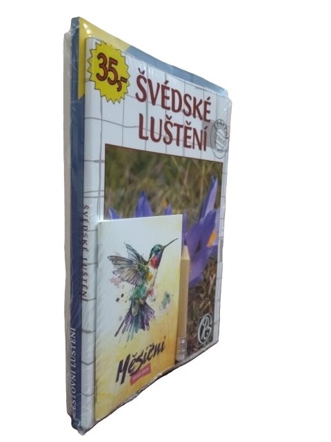 neuveden: Balíček Cestovní luštění + Diář 2026 s tužkou