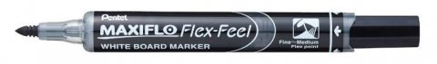 neuveden: Popisovač na bílé tabule Pentel Maxiflo Flex-Feel - černý
