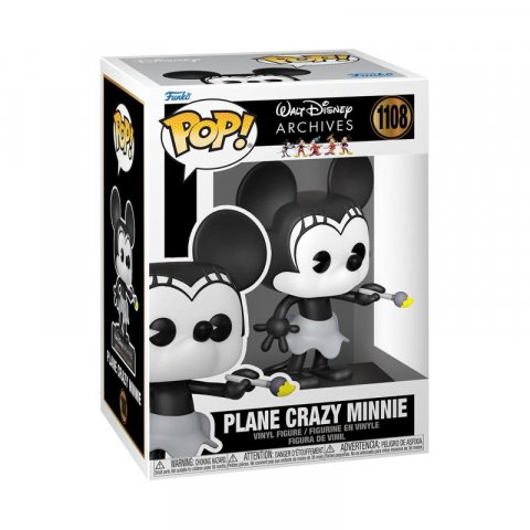 neuveden: Funko POP Disney: Minnie Mouse - Plane Crazy Minnie (1928)