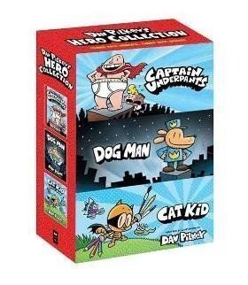 Pilkey Dav: Dav Pilkey´s Hero Collection (Captain Underpants #1, Dog Man #1, Cat Kid Co Pilkey Dav: Dav Pilkey´s Hero Collection (Captain Underpants #1, Dog Man #1, Cat Kid Co