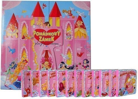 neuveden: Pohádkový zámek plný princezen - box 12 leporel