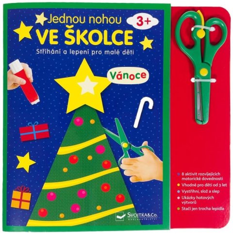 neuveden: Jednou nohou ve školce Vánoce - Stříhání a lepení pro malé děti