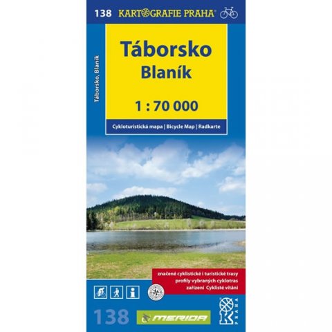 neuveden: 1: 70T(138)-Táborsko, Blaník (cyklomapa) neuveden: 1: 70T(138)-Táborsko, Blaník (cyklomapa)