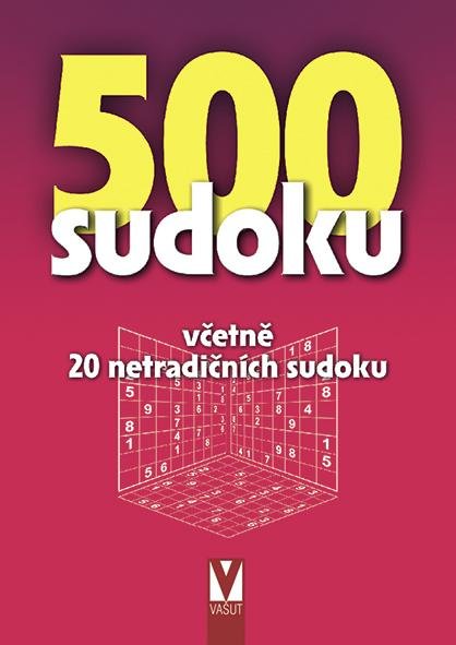 neuveden: 500 sudoku - červená obálka